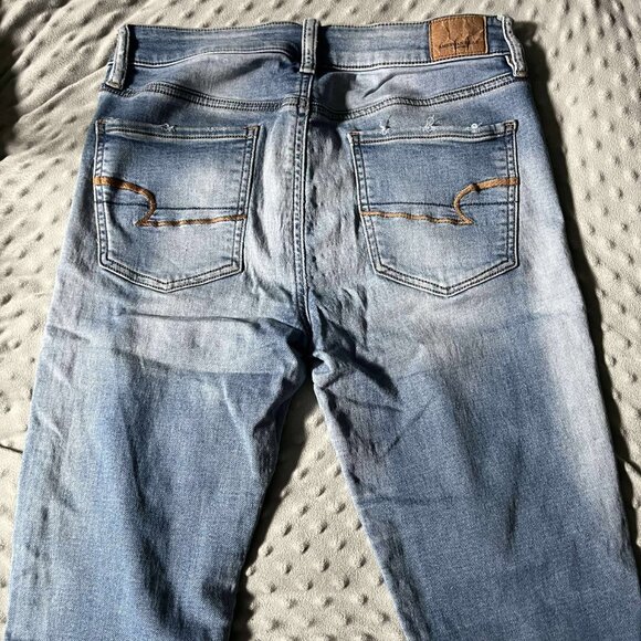 Hi-Rise Jeans American Eagle Outfitters Super Stretch - Picture 1 of 4